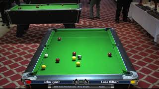 2019 Home Internationals - Men's Singles - John Lynch v Luke Gilbert