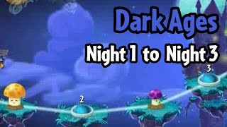 Plants vs Zombies 2 - Dark Ages Night 1 to Night 3
