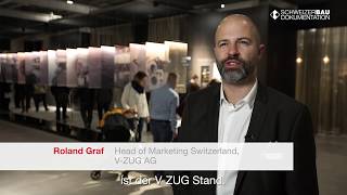V-Zug an der Swissbau 2020