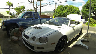 GTFour Celica body conversion time lapse