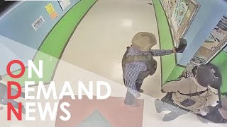 Uvalde School Surveillance Shows Police Response to Killer Rampaged