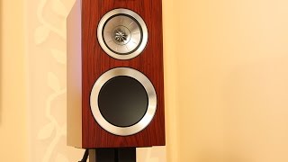 KEF R300 Bookshelf Speakers Sound Demo (Rock)