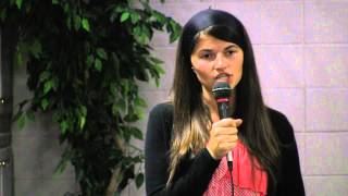 Deliana cu poezia "Televizorul"
