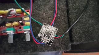 Pam8610 with Hifi LM1063 plate tone power ampl front