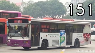 [SBST] Loud Voith - SBS2822H on Service 151 - Volvo B10M MKIV DM3500