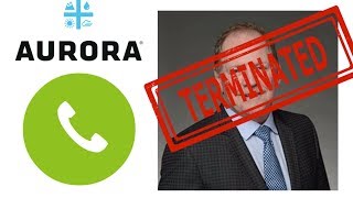 Aurora CEO Terry booth retirement conference call
