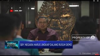 SBY: Negara Harus Ungkap Dalang Rusuh Demo