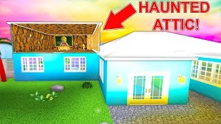 I Bought A Mansion With A Secret Haunted Attic... (Roblox)