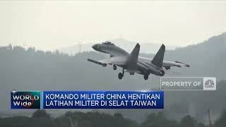 China Akhiri Latihan Militer di Selat Taiwan, Perang Batal?
