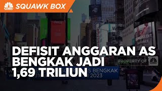 Defisit Anggaran AS Bengkak 23%, Jadi USD 1,69 T di 2023