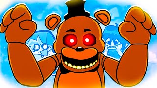 Аниматроник Фредди против Бойфренда во Friday Night Funkin Freddy Fazbear