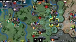 World Congueror 4: Бельгия против Германии #1