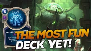 THE MOST FUN DECK YET! THE PURRSUIT OF PERFECTION! | Legends of Runeterra | Savjz