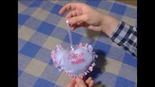 HAND MADE Сердце мягкое без швов!