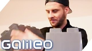 Möbel aus XXL-Lego | Galileo | ProSieben