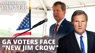 Pizzas Outlawed: GA Voters Face "New Jim Crow"