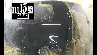 Lakierowanie w garażu, Spoter, painting in garage. , VW UP.
