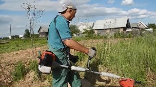 Как собрать и завести Триммер (мотокосу) ч.2