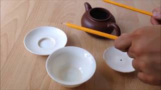 Darude Sandstorm - Remix played with pencils on tea tableware