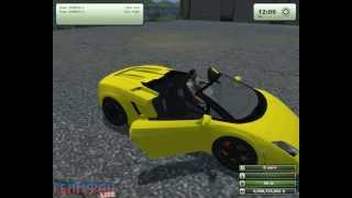 Скачать бесплатно Мод машины Lamborghini Gallardo для игры Farming Simulator 2013