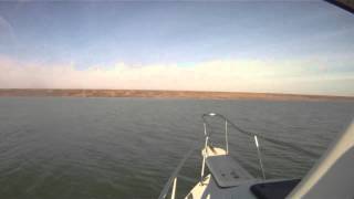 Обзор и спуск на воду 2005 C-Hawk 222 Sport Cabin ( монтаж 2 )