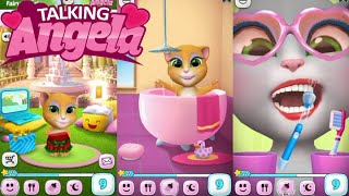 Игра Мультик Говорящая Анжела - Talking Angela Gameplay || Milana Plays