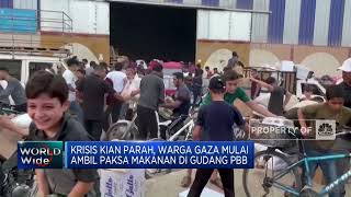 Krisis Kian Parah, Warga Gaza Mulai Ambil Paksa Makanan di Gudang PBB
