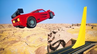 Huge Lego Ramp Jump | Brick Rigs