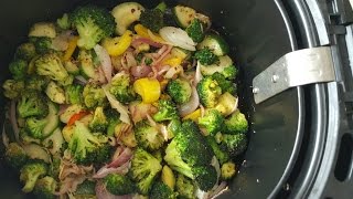 Air Fryer Vegetables veggies Cooks Essential 5.3qt Airfryer