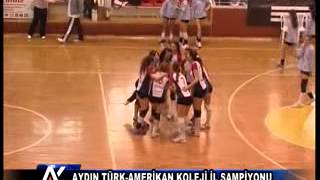 AYDIN TÜRK AMERİKAN KOLEJİ LİSELER ARASI KIZ VOLEYBOL MAÇLARINDA İL ŞAMPİYONU OLDU