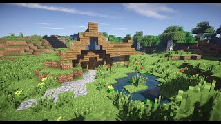 Как построить небольшую "Землянку" в Minecraft ~ Hobbit House