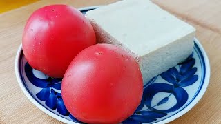【小穎美食】西紅柿這個做法太好吃了，加一塊豆腐，做法超簡單，連小孩都能連吃3個