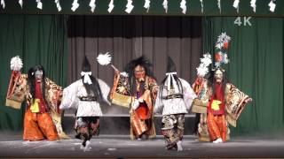 広島神楽を４Ｋで！（中川戸神楽団・紅葉狩の一部）