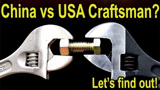 Best Wrench (ADJUSTABLE)? Craftsman USA vs Craftsman, Crescent, Kobalt, Milwaukee, Channellock