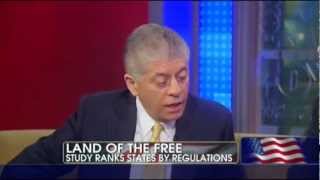 Judge Napolitano: What Are the Most, Least Free States in the United States?