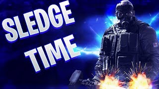 Обзор оперативников Rainbow six siege S.A.S  / SLEGDE TIME