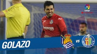 Golazo de Ángel (1-2) Real Sociedad vs Getafe CF