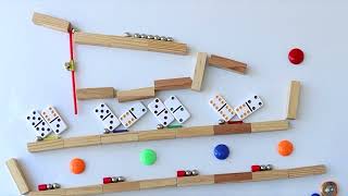 Цепная реакция как это было на самом деле Marble Run Magnet Tricks