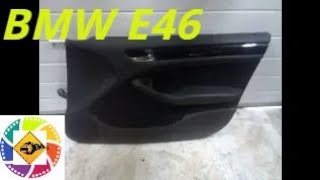 BMW E46  как снять обшивку двери How to pull the doors backside
