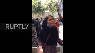 Afghanistan: Gunfire heard during anti-Taliban rally in central Kabul