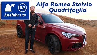 2017 Alfa Romeo Stelvio Quadrifoglio in Dubai