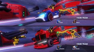 Split Screen & Online Team Sonic Racing