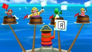 Mario Party The Top 100 Minigames - Mario Wario Yoshi Peach All Minigames
