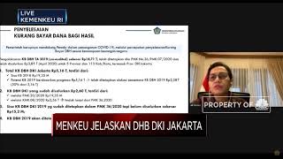 Pak Anies, Ini Penjelasan Menkeu Soal DBH Jakarta