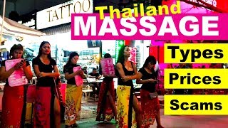 Massage types and prices in Thailand & scams to avoid #livelovethailand