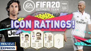 FIFA20 ● OFFIZIELLE ICON RATINGS?