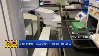 Vaksin Moderna Sukses Diuji ke Manula
