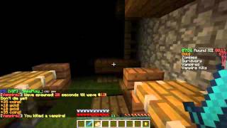 Minecraft: Vampire Z Аля и Костя против вампиров "У Демастера горит"