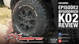 4x4ventures S2Ep2: BFGoodrich AT KO2 Tire Review