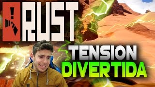 RUST #71 | TENSION DIVERTIDA | GAMEPLAY EN ESPAÑOL [VANILLA]